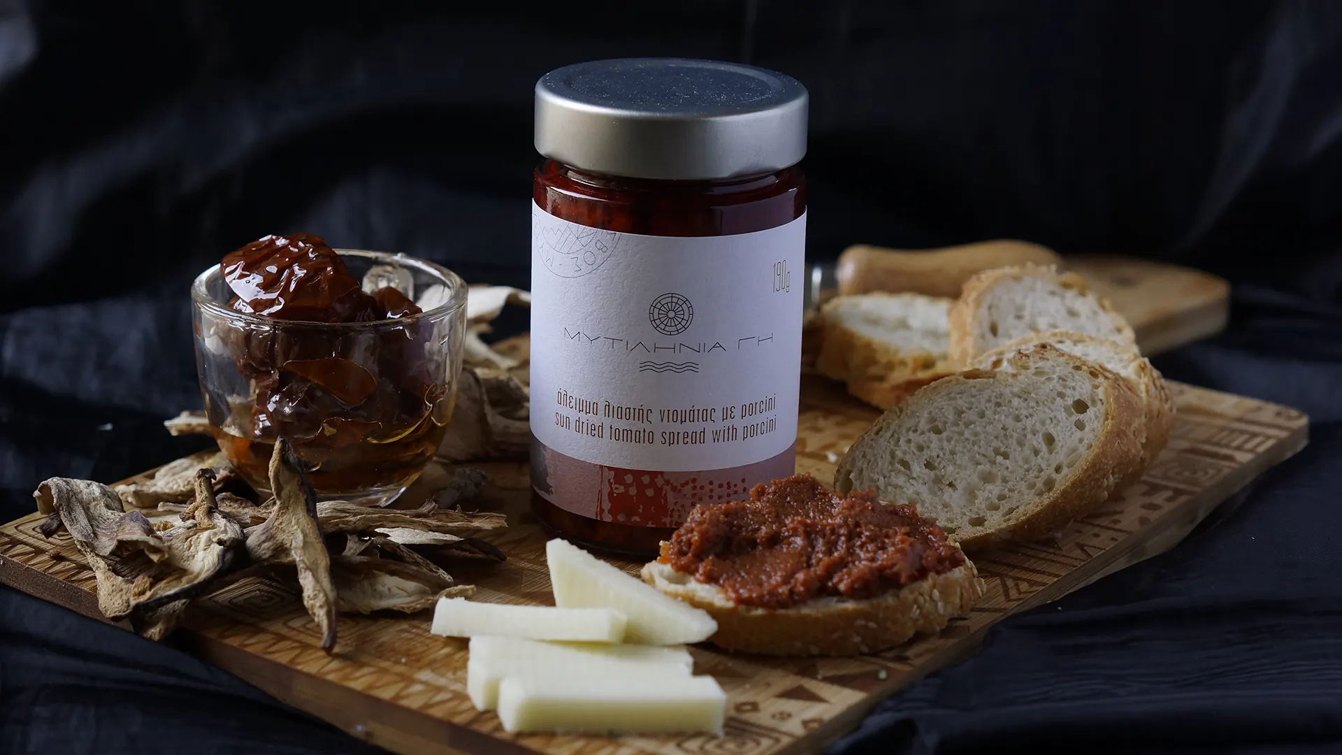 Sun-Dried Tomato Spread With Porcini