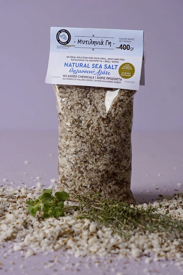 Natural Sea Salt with Oregano and Thyme